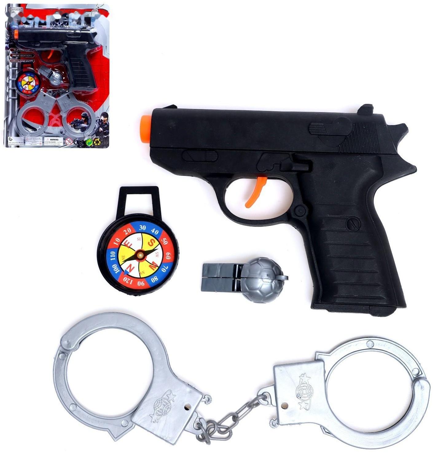 Набор полицейского «Патрульный», 4 предмета