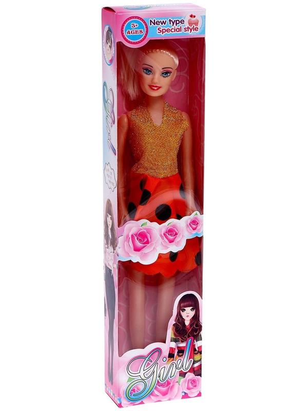 Кукла-модель «Линда» в платье, МИКС
