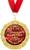 Медаль на открытке 