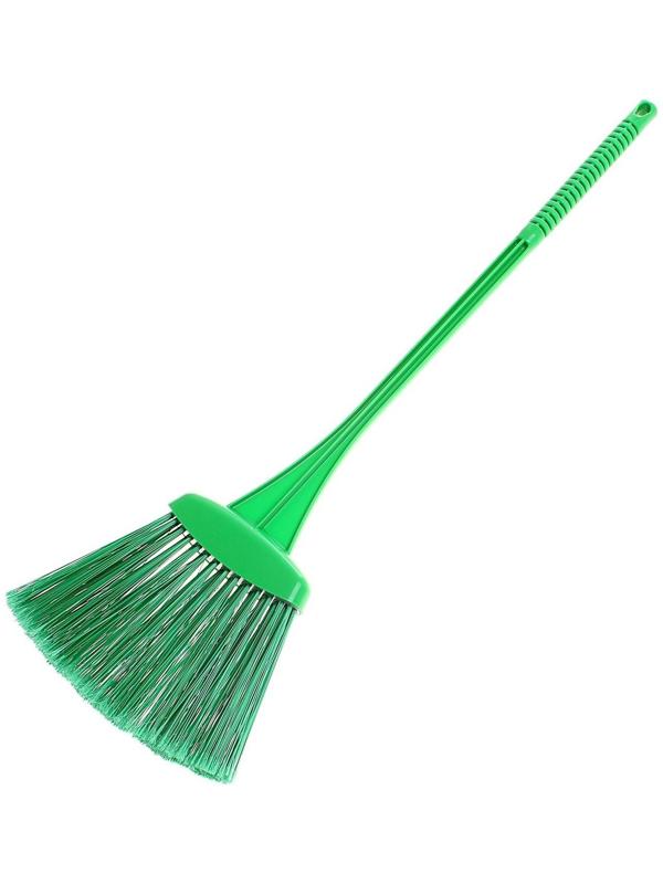 Метла с черенком жёсткая «Удобная», цвета МИКС