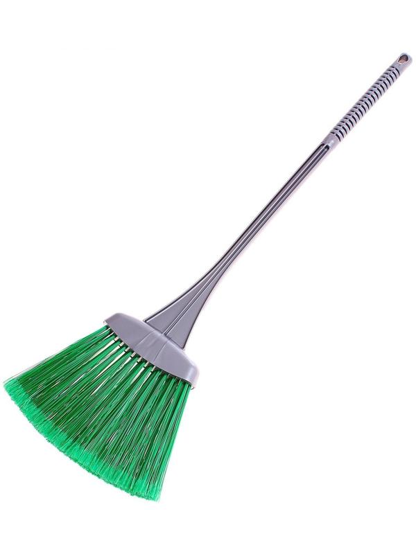 Метла с черенком жёсткая «Удобная», цвета МИКС