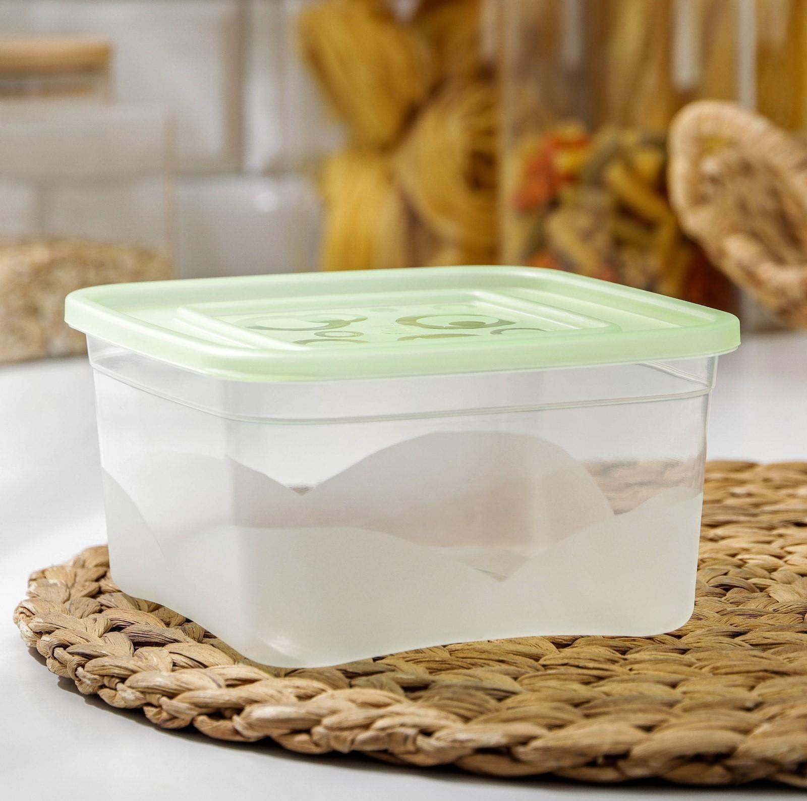 Контейнер для продуктов 1 л «Ассорти», цвет МИКС