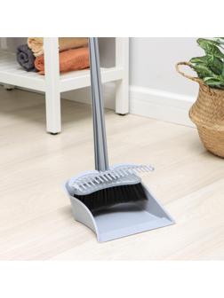 Набор для уборки «Комфорт», 3 предмета: совок, щетка, гребень, цвет МИКС