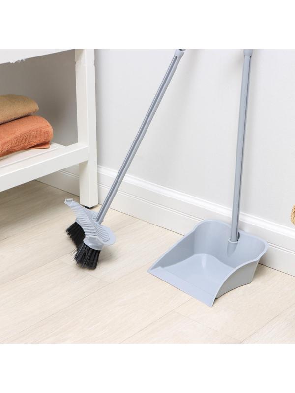 Набор для уборки «Комфорт», 3 предмета: совок, щетка, гребень, цвет МИКС