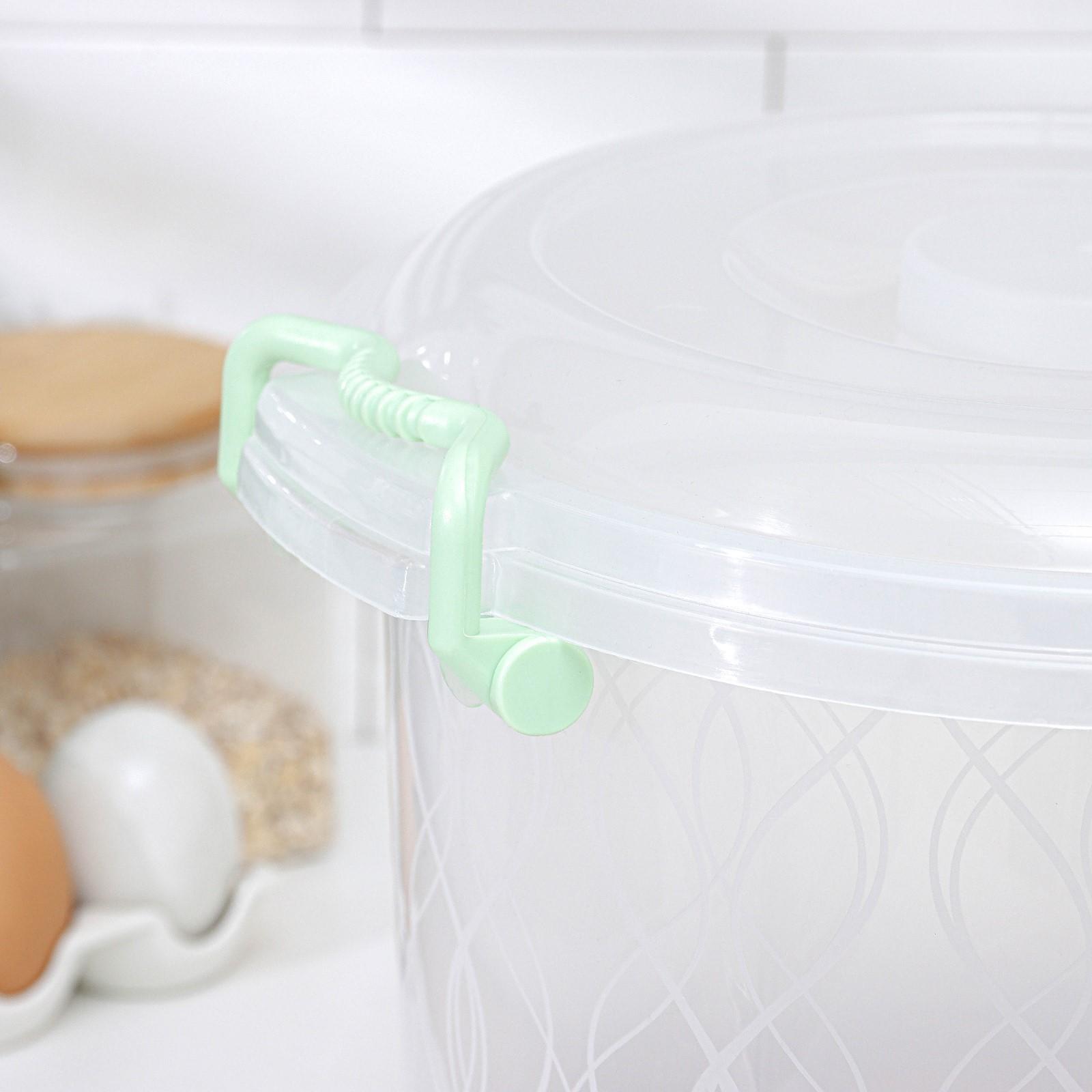 Контейнер пищевой, 8 л, цвет МИКС