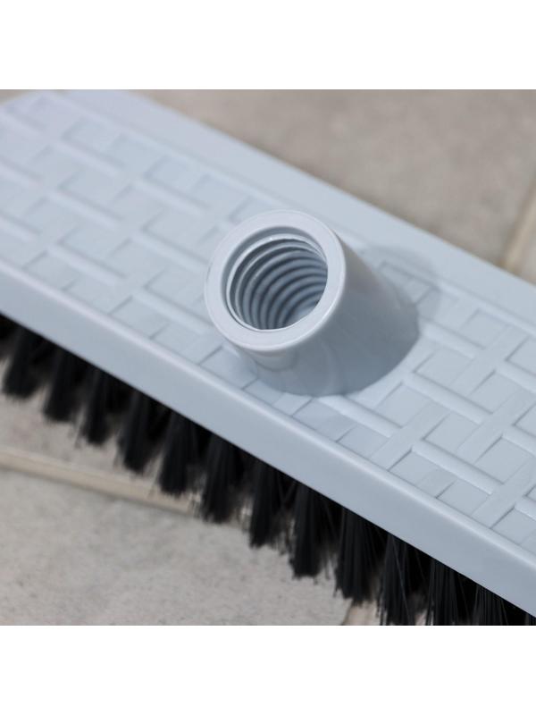 Щётка для пола с короткой щетиной, цвета МИКС