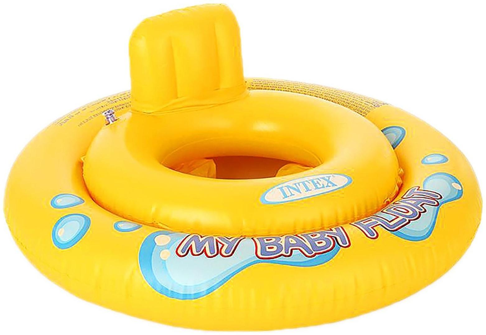 Круг для плавания My baby float, с сиденьем, d=67 см, от 1-2 лет, 59574NP INTEX