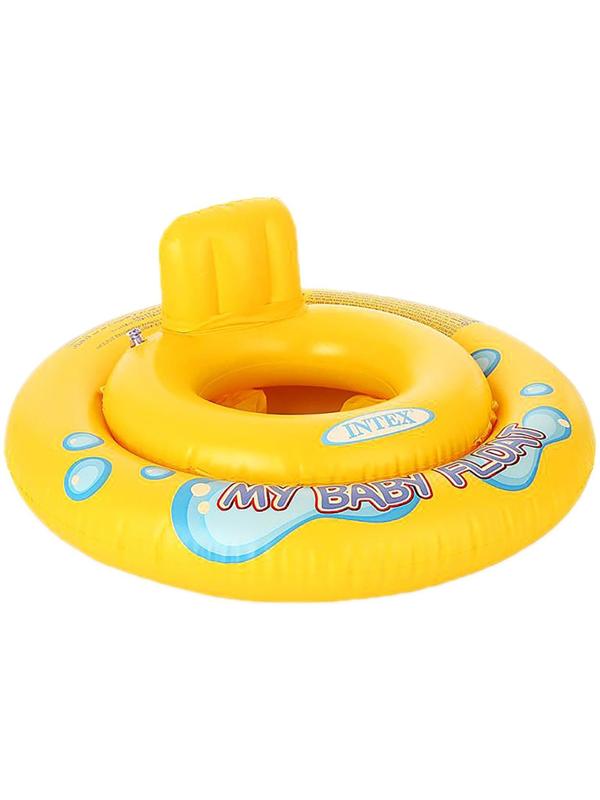 Круг для плавания My baby float, с сиденьем, d=67 см, от 1-2 лет, 59574NP INTEX