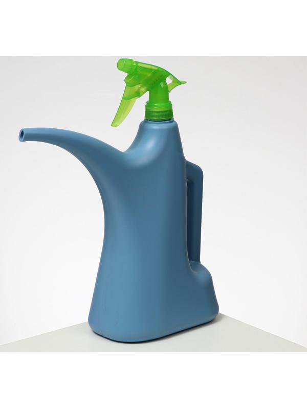 Лейка, 1.5 л, с распылителем, цвет МИКС