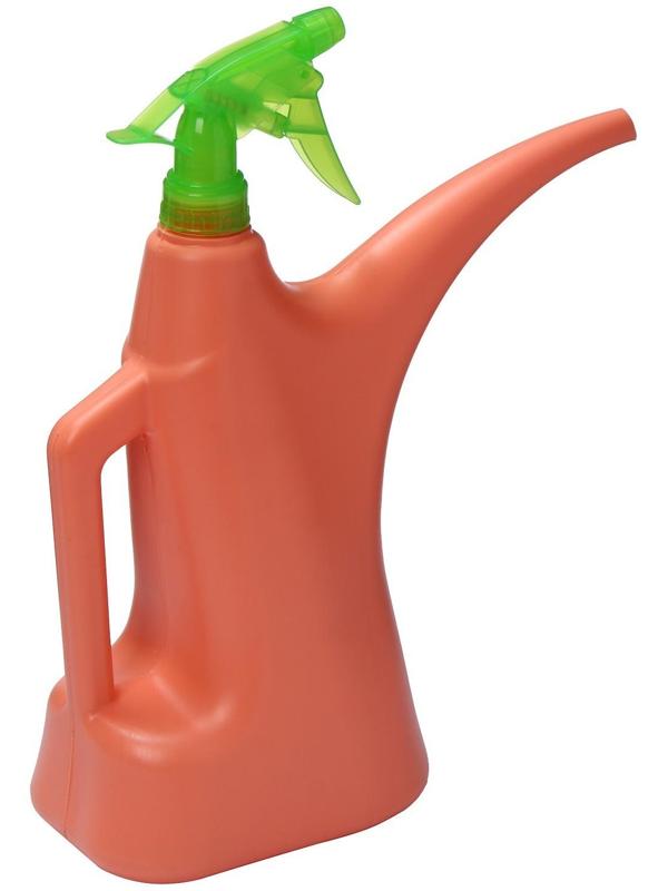 Лейка, 1.5 л, с распылителем, цвет МИКС