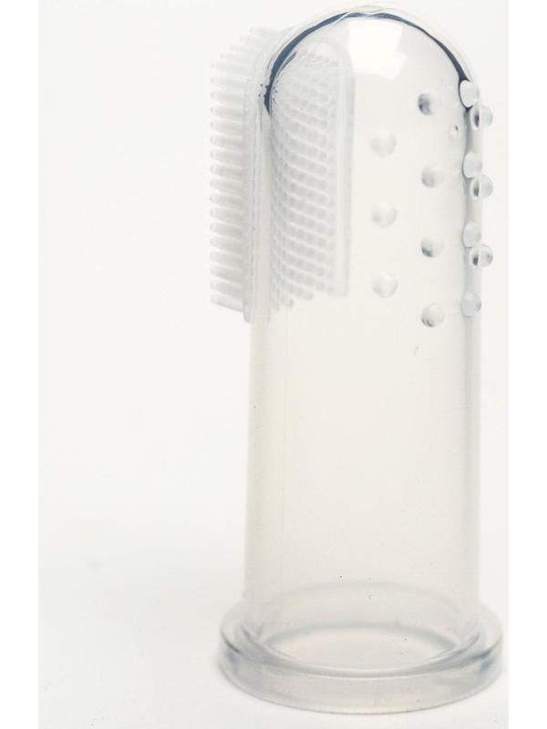 Детская зубная щетка массажер-прорезыватель «Первая», силиконовая, на палец, от 4 мес.