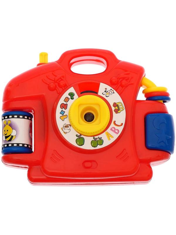 Фотоаппарат «Детское счастье», с картинками животных, световые эффекты, МИКС