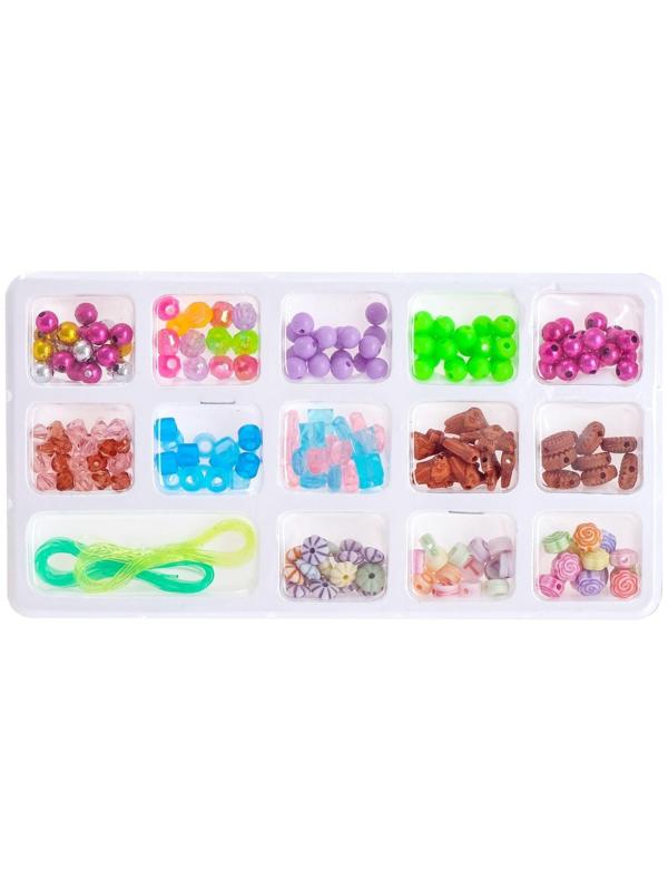 Набор бисероплетения, 13 видов бусин