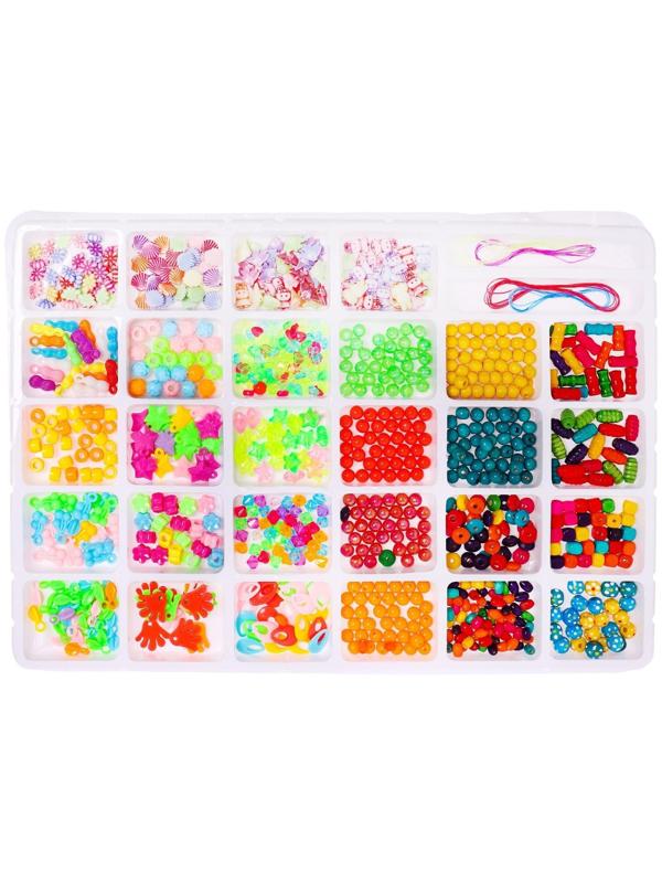 Набор бисероплетения, 28 видов бусин