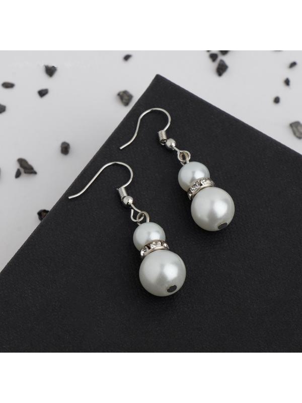 Серьги с жемчугом 