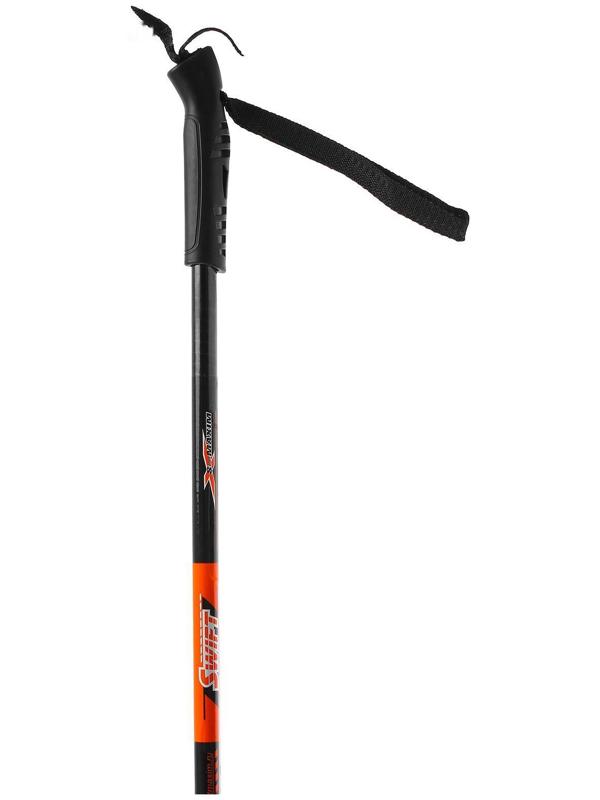 Палки лыжные стеклопластиковые, длина 115 см, цвета микс