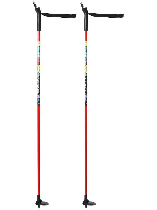 Палки лыжные стеклопластиковые, длина 100 см