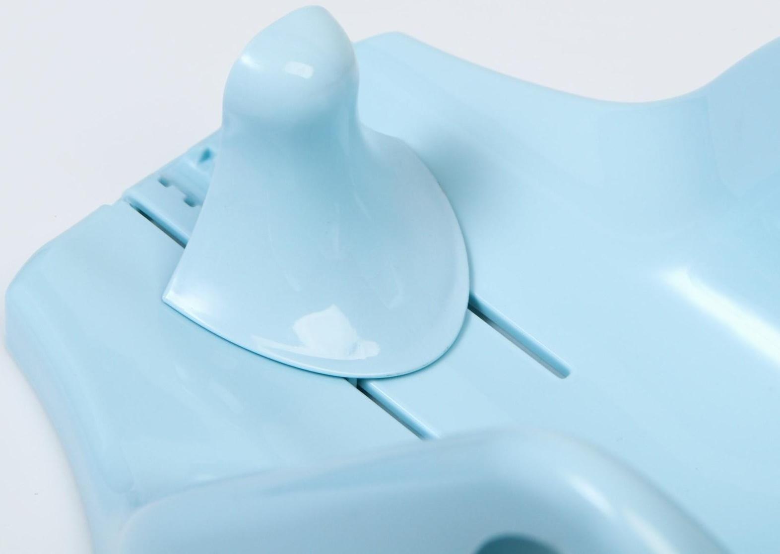 Горка для купания «Дельфин», цвет голубой