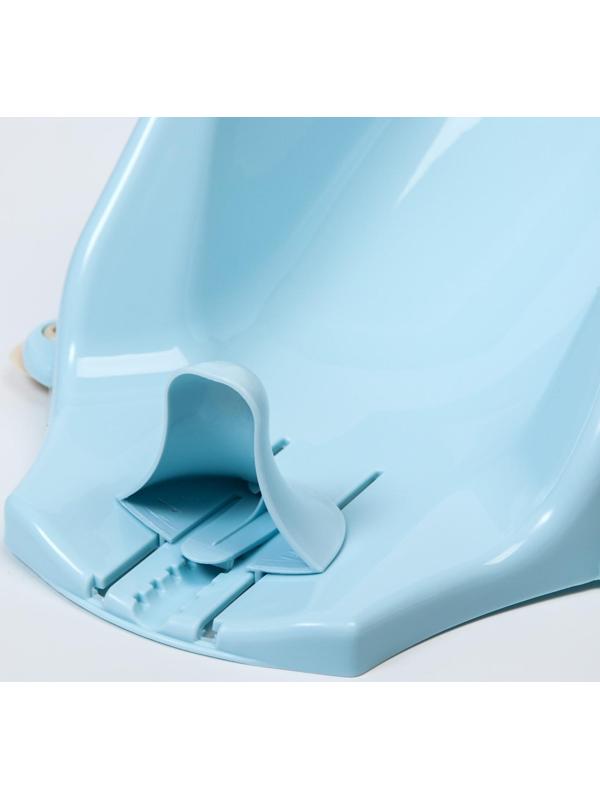 Горка для купания «Дельфин», цвет голубой