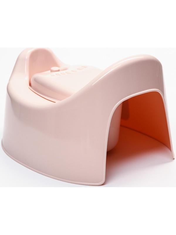 Горшок детский Follow Me с крышкой, цвет розовый