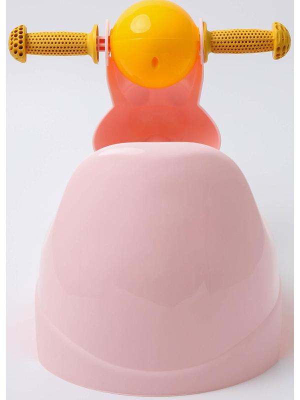 Горшок-игрушка «Зайчик», цвет розовый