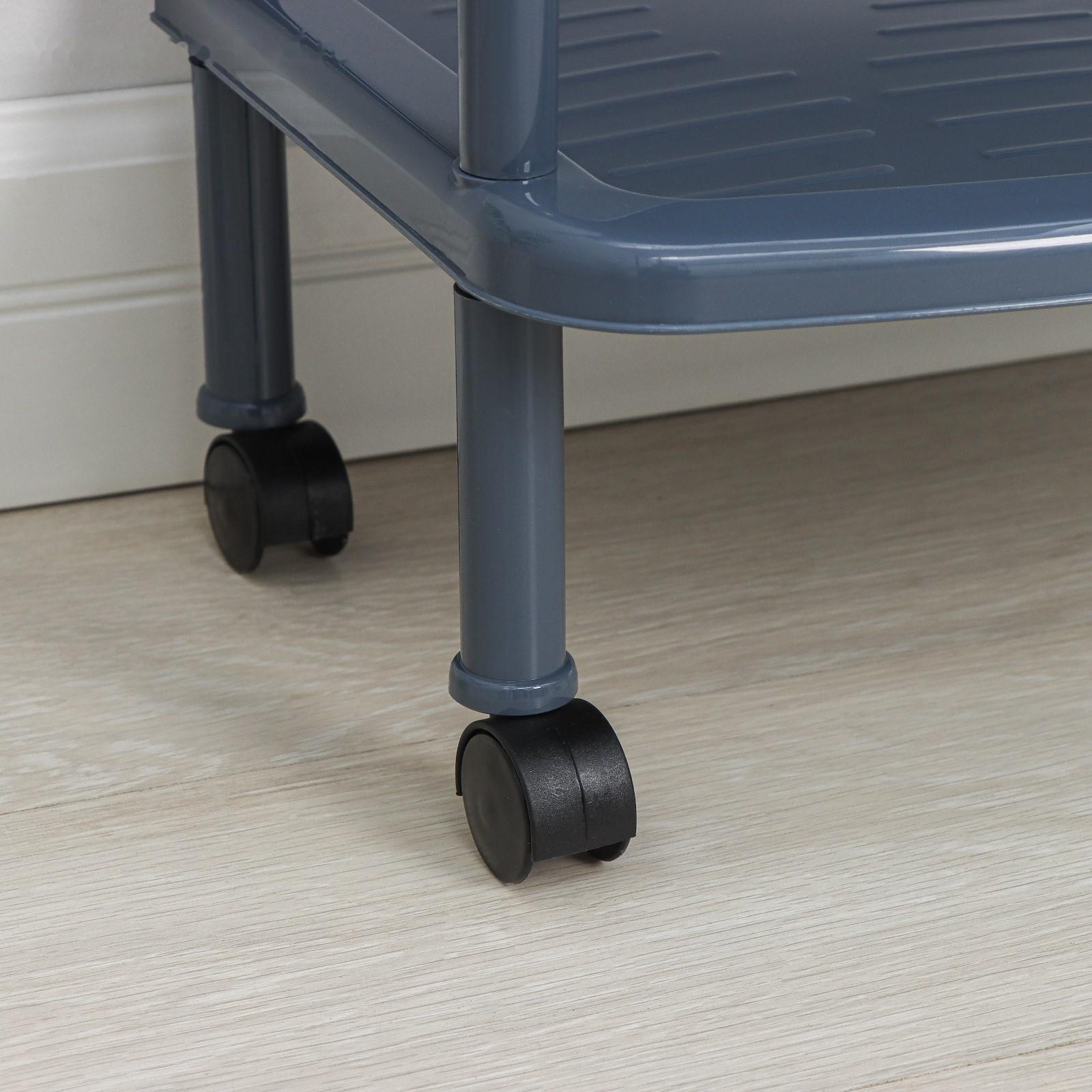 Этажерка для обуви, 3 яруса, 50×31×70 см, цвет МИКС