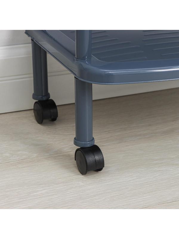 Этажерка для обуви, 3 яруса, 50×31×70 см, цвет МИКС