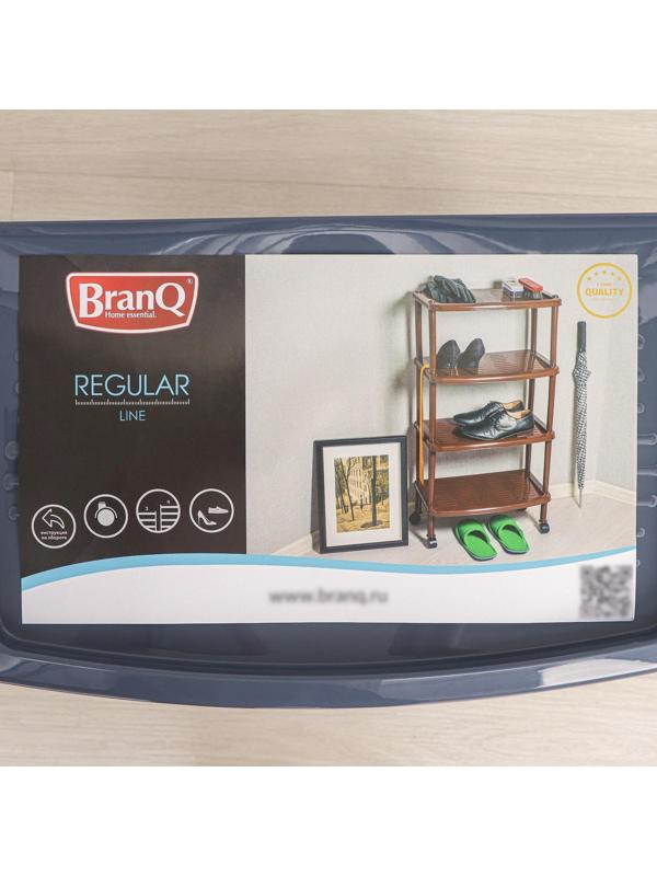 Этажерка для обуви, 3 яруса, 50×31×70 см, цвет МИКС