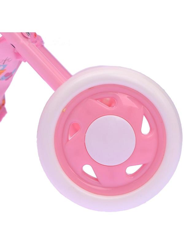 Коляска для кукол «Радуга» универсальная, с сумкой, металлический каркас, МИКС