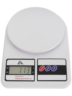 Весы кухонные Luazon LVK-704, электронные, до 7 кг, белые