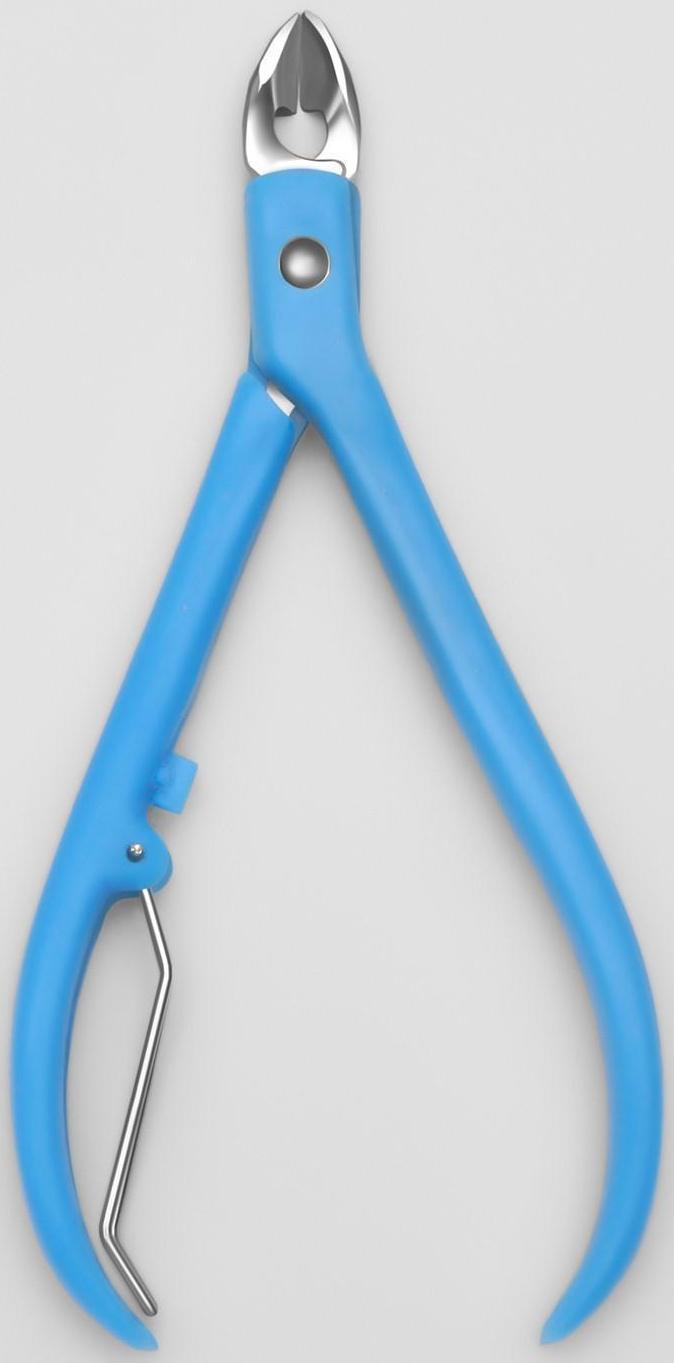 Кусачки маникюрные для кутикулы, 11 см, длина лезвия - 8 мм, цвет МИКС