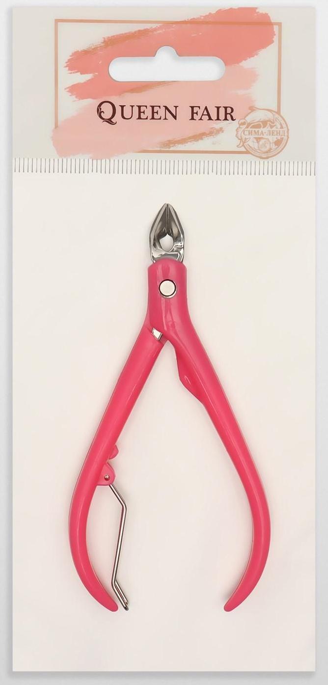 Кусачки маникюрные для кутикулы, 11 см, длина лезвия - 8 мм, цвет МИКС