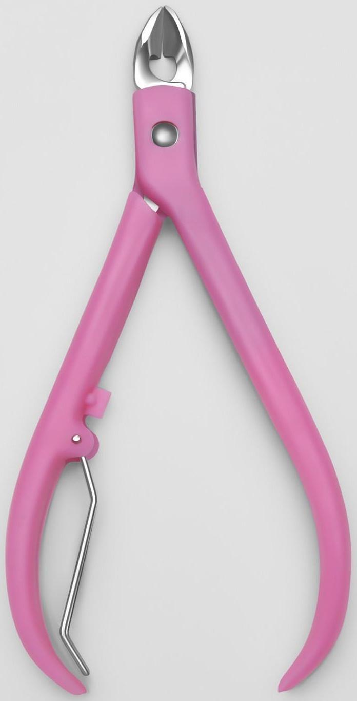 Кусачки маникюрные для кутикулы, 11 см, длина лезвия - 8 мм, цвет МИКС