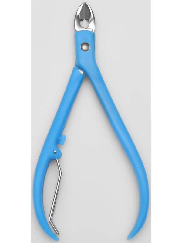 Кусачки маникюрные для кутикулы, 11 см, длина лезвия - 8 мм, цвет МИКС