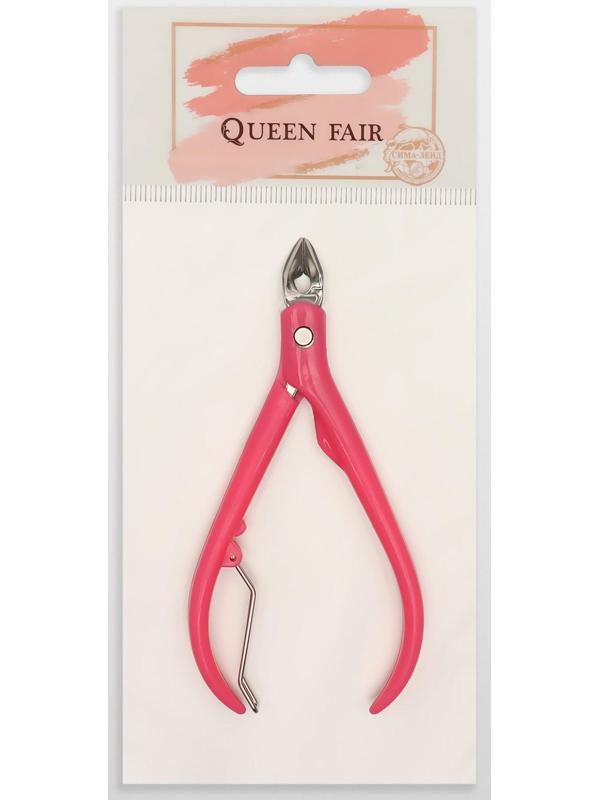 Кусачки маникюрные для кутикулы, 11 см, длина лезвия - 8 мм, цвет МИКС