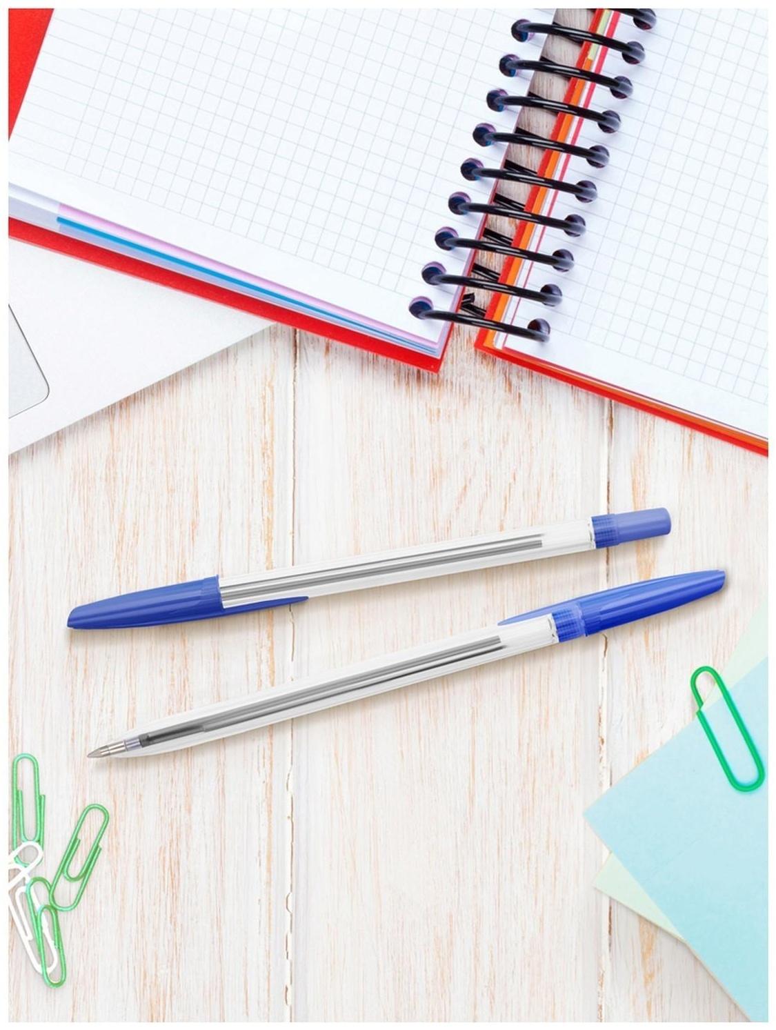 Ручка шариковая Стамм 111, узел 0.7 мм, чернила синие на масляной основе, стержень 130 мм