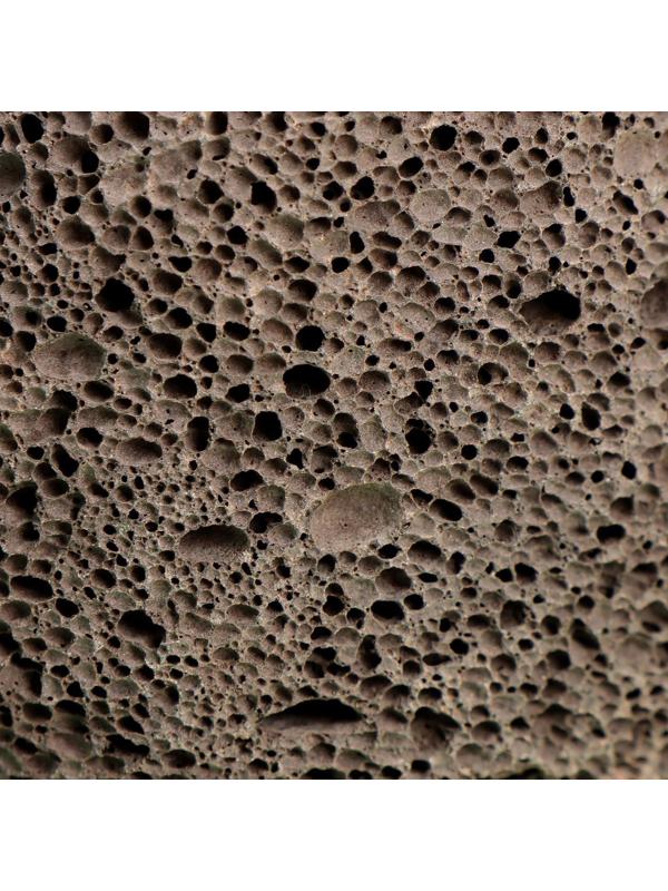 Натуральная пемза для педикюра, натуральная, с подвесом, 9,5 × 7 см, цвет коричневый