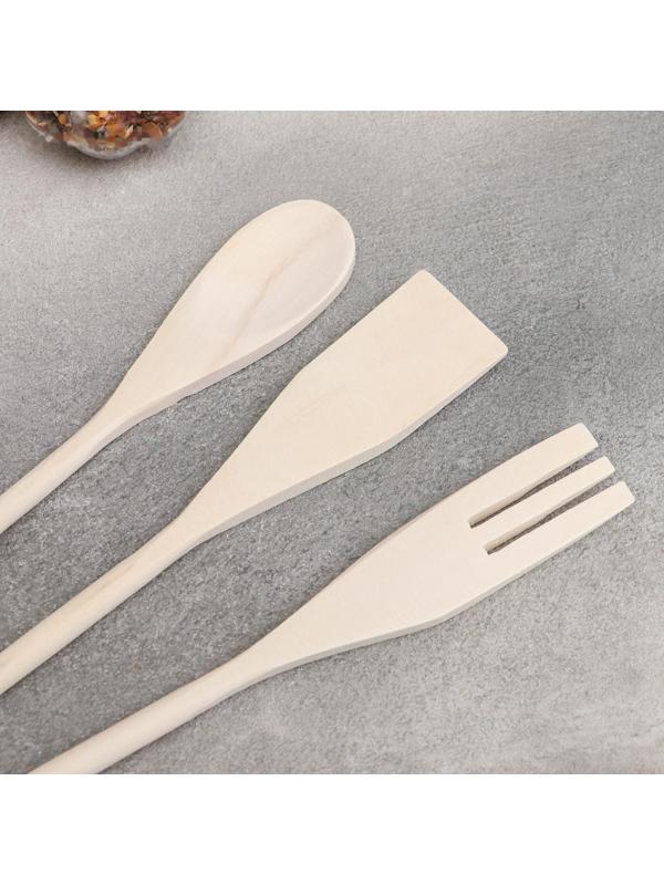 Набор кухонных принадлежностей Доляна «Русская душа», 3 предмета, 31×4см