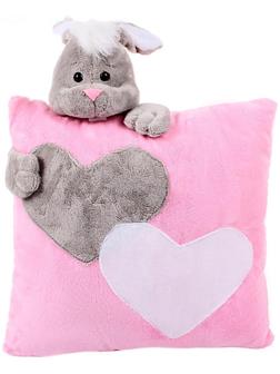 Мягкая игрушка-подушка «Заяц», 34 см