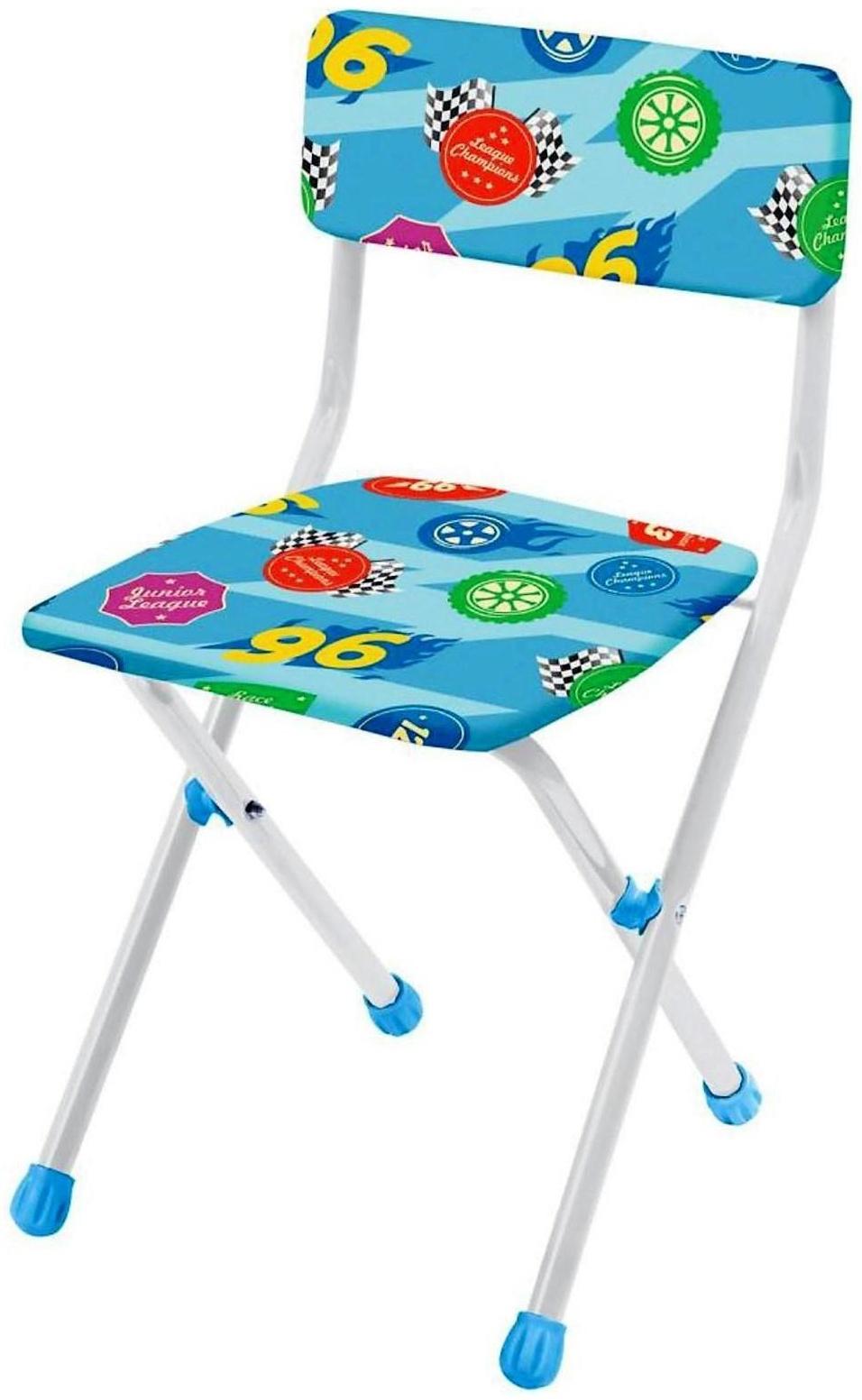 Стул складной детский, мягкий, моющийся, 3 – 7 лет, цвета МИКС