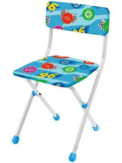 Стул складной детский, мягкий, моющийся, 3 – 7 лет, цвета МИКС