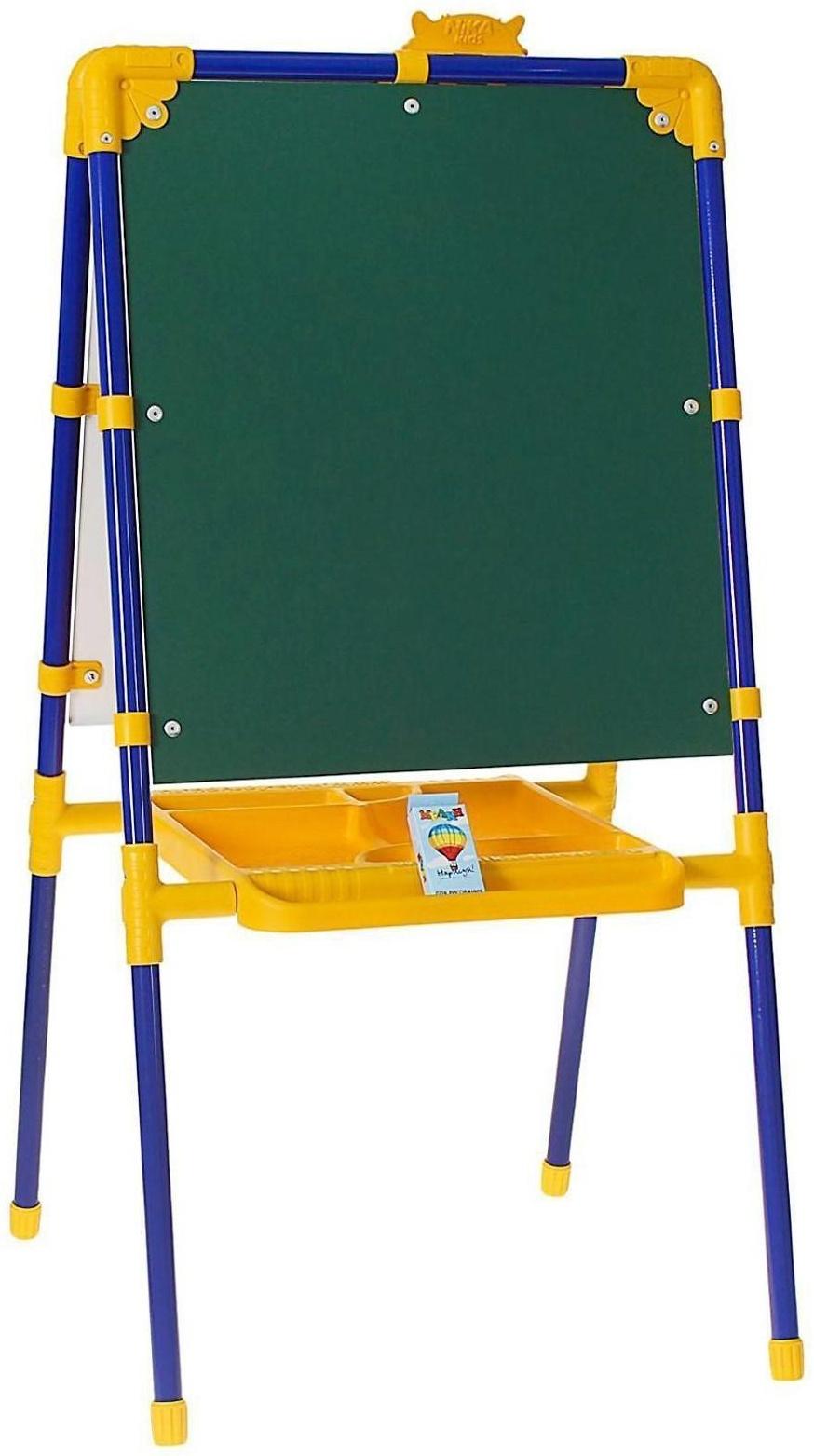 Мольберт детский, двусторонний, размер 1040 × 516 × 70 мм, цвет синий