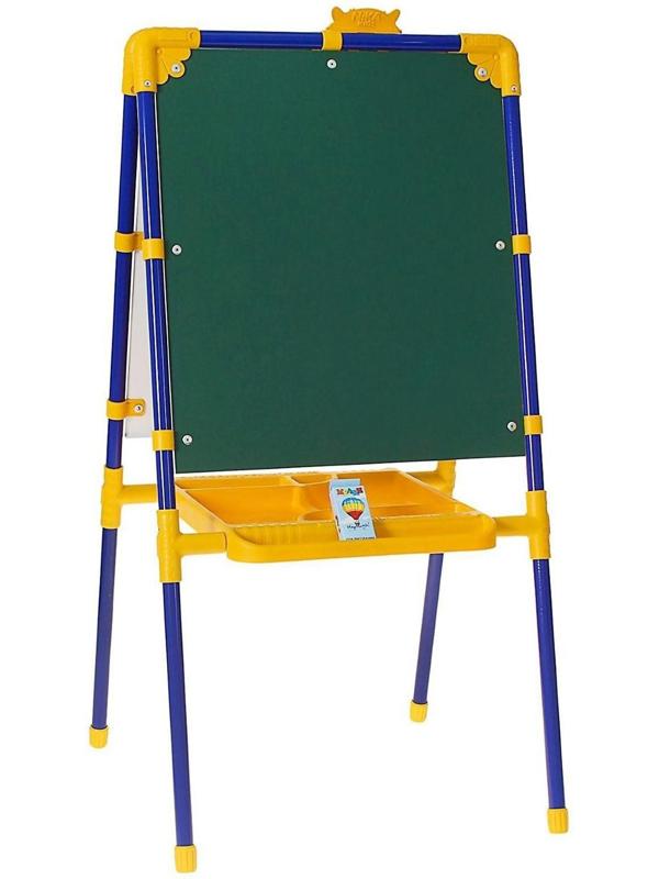 Мольберт детский, двусторонний, размер 1040 × 516 × 70 мм, цвет синий