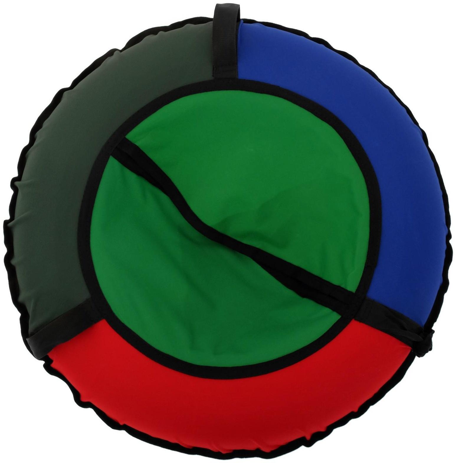 Тюбинг-ватрушка, диаметр чехла 60 см, тент/оксфорд, цвета микс
