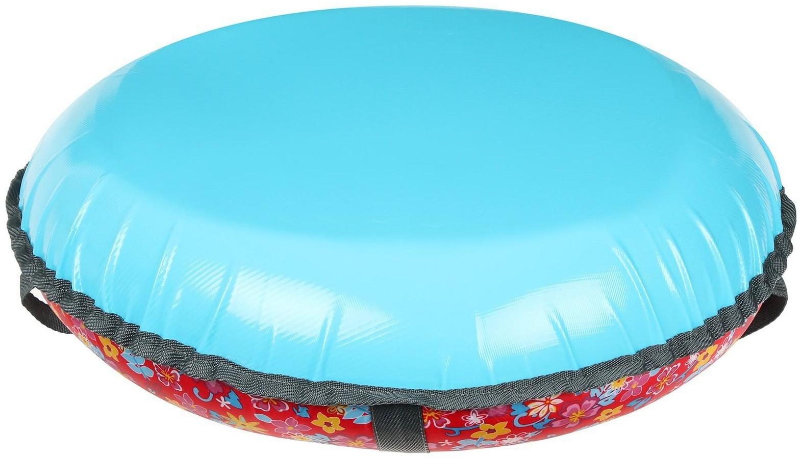 Тюбинг-ватрушка, диаметр чехла 60 см, тент/оксфорд, цвета микс