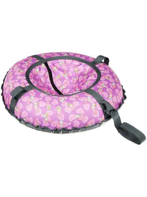 Тюбинг-ватрушка, диаметр чехла 60 см, тент/оксфорд, цвета микс