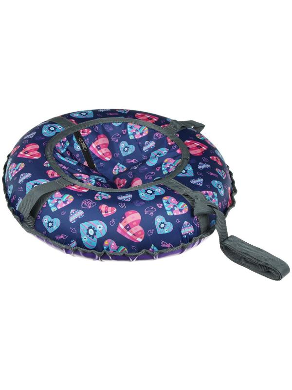 Тюбинг-ватрушка, диаметр чехла 60 см, тент/оксфорд, цвета микс