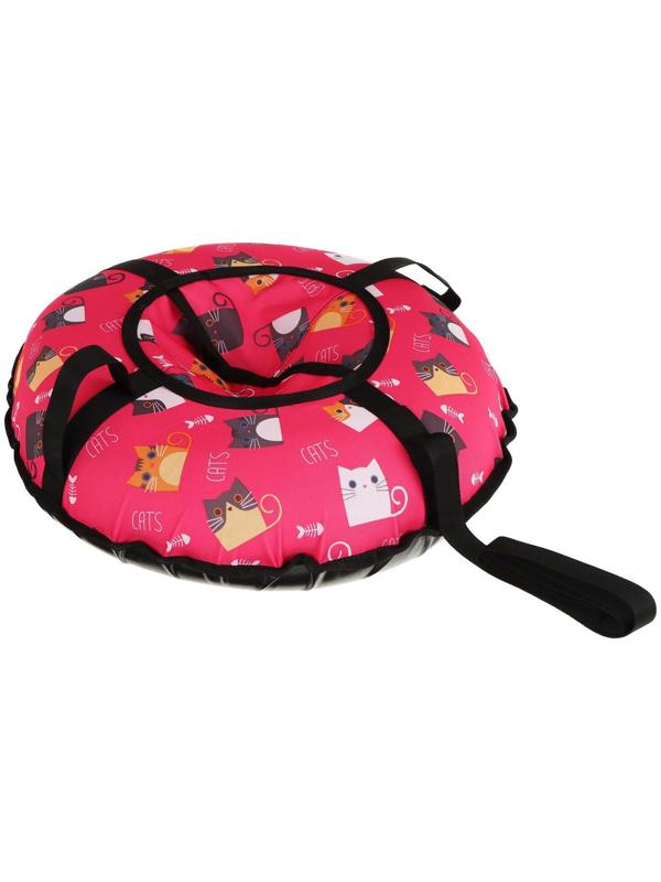 Тюбинг-ватрушка, диаметр чехла 60 см, тент/оксфорд, цвета микс