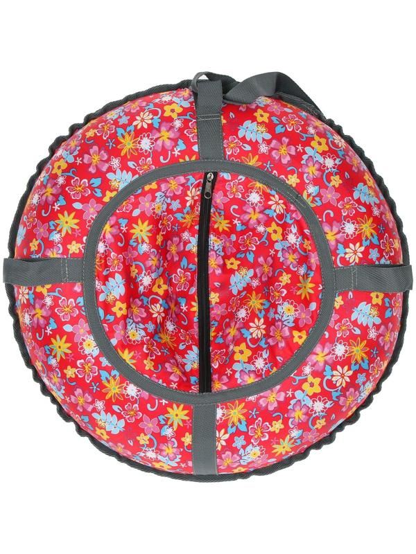 Тюбинг-ватрушка, диаметр чехла 60 см, тент/оксфорд, цвета микс