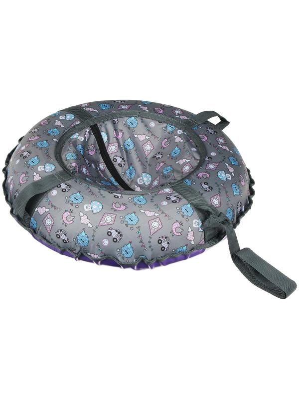 Тюбинг-ватрушка, диаметр чехла 60 см, тент/оксфорд, цвета микс